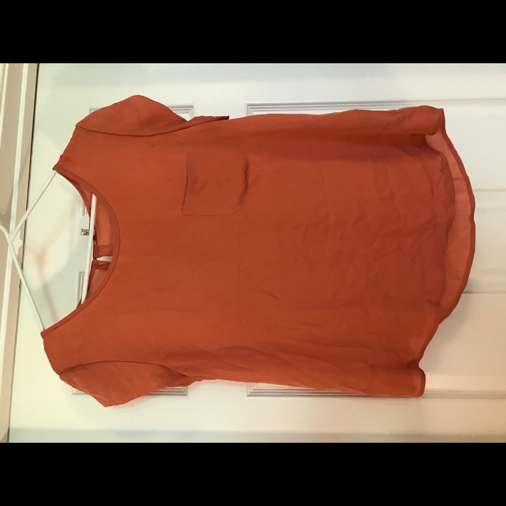Orange shirt/top